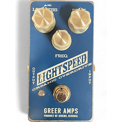 Used Greer Amplification LIGHTSPEED Effect Pedal