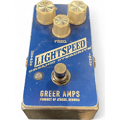 Used Greer Amplification LIGHTSPEED Effect Pedal