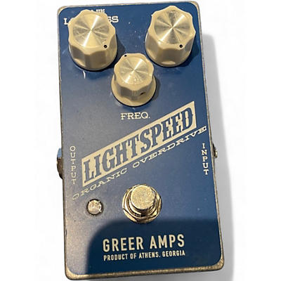 Used Greer Amplification LIGHTSPEED Effect Pedal