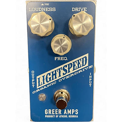 Used Greer Amplification LIGHTSPEED Effect Pedal