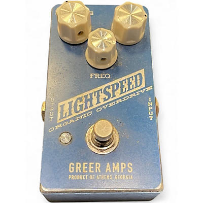Used Greer Amplification LIGHTSPEED Effect Pedal