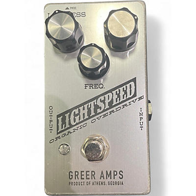 Used Greer Amplification LIGHTSPEED Effect Pedal