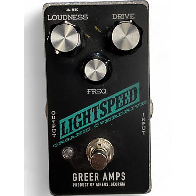 Used Greer Amplification LIGHTSPEED Effect Pedal