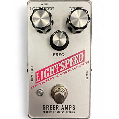 Used Greer Amplification LIGHTSPEED Effect Pedal