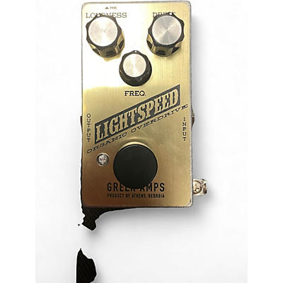 Used Greer Amplification LIGHTSPEED ORGANIC OVERDRIVE Effect Pedal
