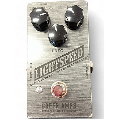 Used Greer Amplification Lightspeed Organic Overdrive Effect Pedal