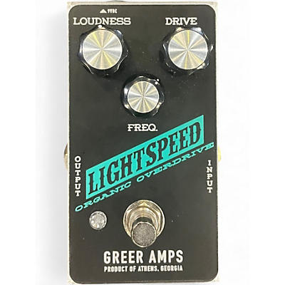 Used Greer Amplification Lightspeed (Organic Overdrive) Effect Pedal