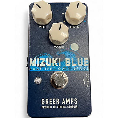 Used Greer Amplification MIZUKI BLUE Effect Pedal