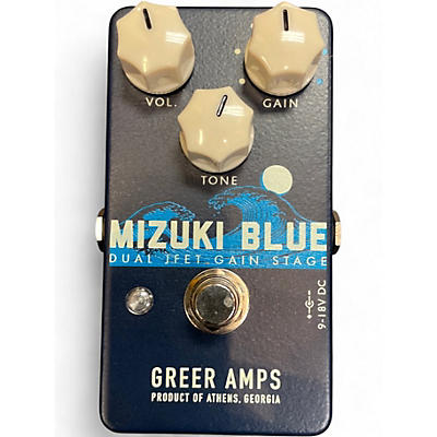 Used Greer Amplification MIZUKI DUAL JFET GAIN STAGE Effect Pedal