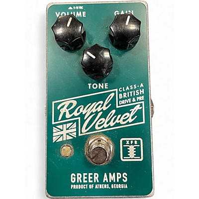 Used Greer Amplification ROYAL VELVET Effect Pedal