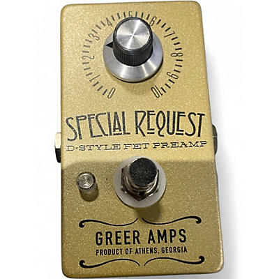 Used Greer Amplification SPECIAL REQUEST Pedal