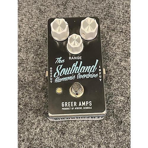 Greer Amplification Used Greer Amplification Southland Harmonic Overdrive Effect Pedal