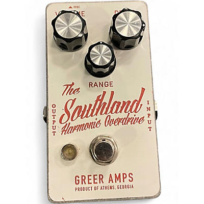 Used Greer Amplification The Southland Harmonic Overdrive Effect Pedal