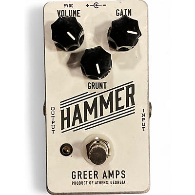 Used Greer Amplification grunt hammer Effect Pedal