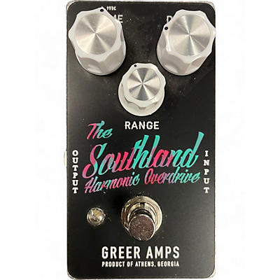 Used Greer Amplification the southland overdrive Effect Pedal