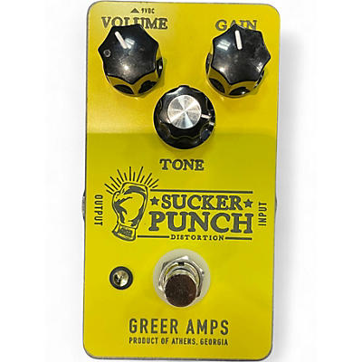 Used Greer Amps SUCKER PUNCH Effect Pedal