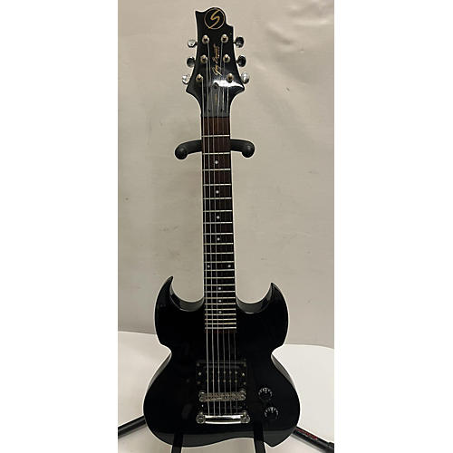 Greg Bennett Design by Samick Used Greg Bennett Design By Samick Cobra Black Solid Body Electric Guitar Black