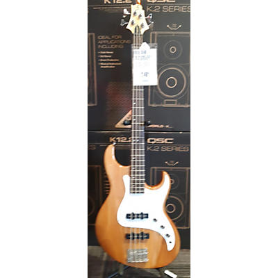 Greg Bennett Design by Samick Used Greg Bennett Design By Samick Fairlane Natural Electric Bass Guitar