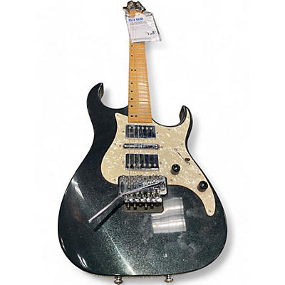 Greg Bennett Design by Samick Used Greg Bennett Design By Samick Interceptor Metallic Black Solid Body Electric Guitar