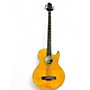 Used Greg Bennett Design by Samick AB11CE Acoustic Electric Amber Acoustic Bass Guitar Amber