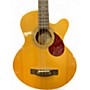 Used Greg Bennett Design by Samick AB2 Natural Acoustic Bass Guitar Natural