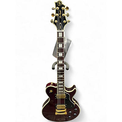 Used Greg Bennett Design by Samick AVION LES PAUL Burgundy Solid Body Electric Guitar
