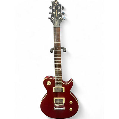 Used Greg Bennett Design by Samick AVION Red Solid Body Electric Guitar