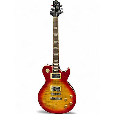 Used Greg Bennett Design by Samick Avion Heritage Cherry Burst Solid Body Electric Guitar