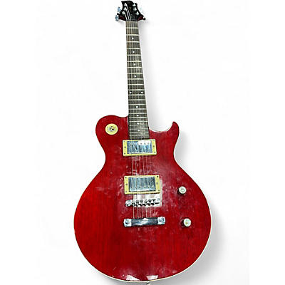 Used Greg Bennett Design by Samick Avion Red Solid Body Electric Guitar