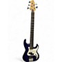 Used Greg Bennett Design by Samick CORSAIR BLUE Electric Bass Guitar BLUE