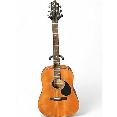 Used Greg Bennett Design by Samick D-1 Natural Acoustic Guitar