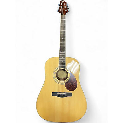 Used Greg Bennett Design by Samick D5SR/N Natural Acoustic Guitar