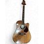 Used Greg Bennett Design by Samick DC-08 Natural Acoustic Electric Guitar Natural