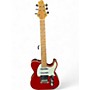 Used Greg Bennett Design by Samick FA-2 TRANSPARENT RED Solid Body Electric Guitar TRANSPARENT RED