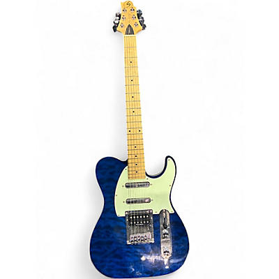 Used Greg Bennett Design by Samick FORMULA Blue Solid Body Electric Guitar