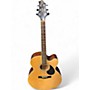Used Greg Bennett Design by Samick GJ-100SCE Natural Acoustic Electric Guitar Natural