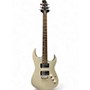 Used Greg Bennett Design by Samick INTERCEPTOR SILVER Solid Body Electric Guitar SILVER