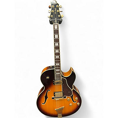 Used Greg Bennett Design by Samick LaSalle JZ3 2 Color Sunburst Hollow Body Electric Guitar