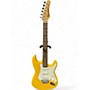 Used Greg Bennett Design by Samick Malibu Yellow Solid Body Electric Guitar Yellow