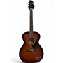 Used Greg Bennett Design by Samick OM-1/BS Brown Sunburst Acoustic Guitar Brown Sunburst