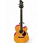 Used Greg Bennett Design by Samick OM5CE Natural Acoustic Guitar Natural