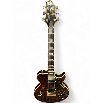 Used Greg Bennett Design by Samick RL-4 Wine Red Hollow Body Electric Guitar