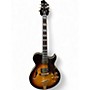 Used Greg Bennett Design by Samick RL5 Bourbon Burst Hollow Body Electric Guitar Bourbon Burst