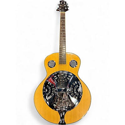Used Greg Bennett Design by Samick Roundneck Natural Resonator Guitar