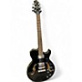 Used Greg Bennett Design by Samick Royale RL-1 Black Hollow Body Electric Guitar Black