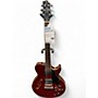 Used Greg Bennett Design by Samick Royale RL-2 Trans Red Hollow Body Electric Guitar Trans Red