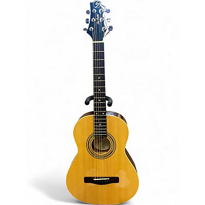 Used Greg Bennett Design by Samick ST6-2 Natural Acoustic Guitar