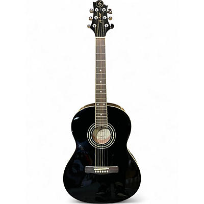 Used Greg Bennett Design by Samick ST9-1 Black Acoustic Guitar