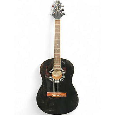 Used Greg Bennett Design by Samick ST9 Black Acoustic Guitar