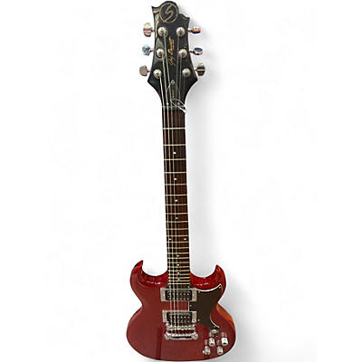Used Greg Bennett Design by Samick TORINO  CHERRY Solid Body Electric Guitar